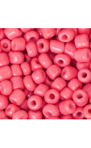 Seed beads 6/0 (4mm) Tulip red